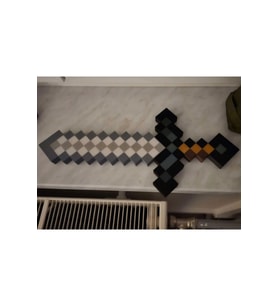 Minecraft Demir Kılıç Maket