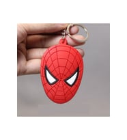Örümcek Adam Spiderman Figür Çift Taraflı Anahtarlık Çanta süsü Aksesuar (Çok Renkli)
