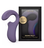 Lelo Enigma Wave Cyber Mor Klitoris Uyarıcı Siyah Vibratör