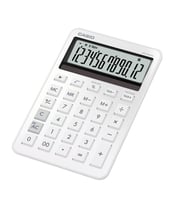 Casio MS-200DQ-WE 12 Hane Beyaz Üstü Hesap Makinesi