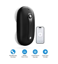 Şımart Akıllı Cam Temizleme Robotu Uygulama ve Kumanda Kontrollü 3200Pa Vakum Gücü Yeni Nesil