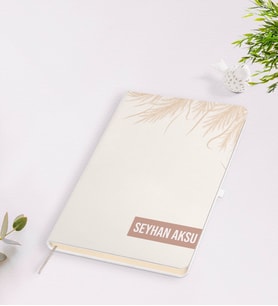 Kişiye Özel İsimli Beyaz Defter-52