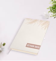 Kişiye Özel İsimli Beyaz Defter-52