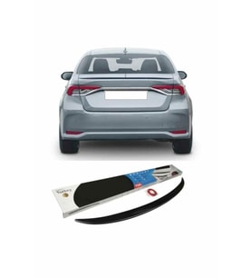 Toyota Corolla Spoiler Piano Black 2019-2023 arası modellere uyumlu Sunplex