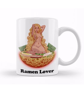 Ramen Lover Kupa Bardak Porselen