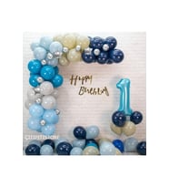 Çıtıpıtıstore Lüks 1 Yaş Doğum Günü Balon Zinciri