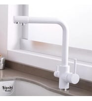 Sipahi Marble Beyaz Arıtmalı Eviye Bataryası