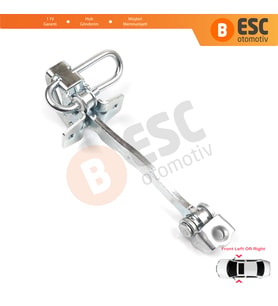 Opel Meriva A X03 2003-2010 13147255 İçin Ön Sağ veya Sol Kapı Gergi Yayı