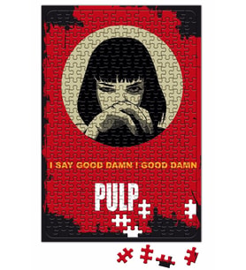 Pulp Fiction Mia Wallace Puzzle 240 Parça Yapboz