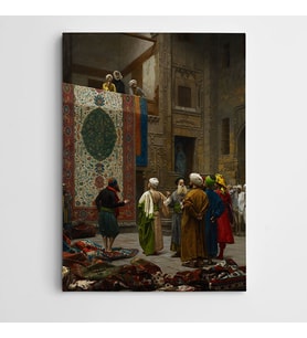 Halı Tüccarı Kanvas Tablo