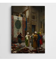Halı Tüccarı Kanvas Tablo