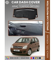 OPEL MERİVA A (2003-2010) Torpido Örtüsü Ön Panel Koruma Tam Uyum UV Koruma Kaymaz Kolay Montaj