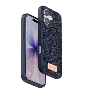 Onegif Apple iPhone 17 Bright Simli Kapak - Mavi
