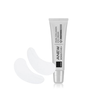 Anew Sensitive+ Dual Collagen Göz Kremi ve Silikon Kırışıklık Pedi Paketi