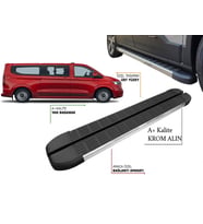 TRANSPORTER T7 KOMBİ UZUN ŞASE YAN BASAMAK 2025 2026 2027 KROM
