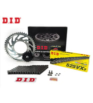 Did-Sunstar 2014-2019 Suzuki V-Strom DL1000 Uyumlu Zincir Dişli Set Çelik Renk