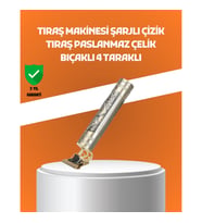 Mey İthalat® 4 Başlıklı Suya Dayanıklı Saç Kesme Makinesi