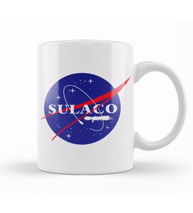 Sulaco NASA Logo Aliens Kupa Bardak Porselen