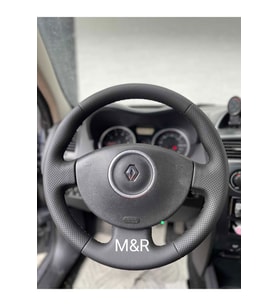 RENAULT MEGANE 2 SCENIC 2 KANGO KAPLAMA DERİ DİREKSİYON KILIFI