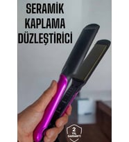 Seramik Kaplama Isı Ayarlı Yıpranma Karşıtı Saç Düzleştirici