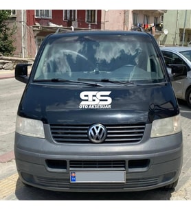 Volkswagen Transporter T5 2004-2009 Uyumlu Batman Yarasa Ayna Kapağı Piano Black Abs Plastik