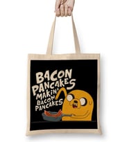 Adventure Time Bacon Pancakes Bez Çanta Uzun Saplı