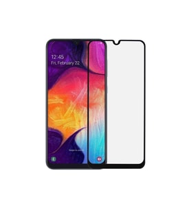 Samsung A50 Siyah Mat Seramik Ekran Koruyucu Parmak Izi Ve Hava Kabarcığı Bırakmaz