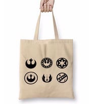 Jedi Star Wars Symbol Bez Çanta Uzun Saplı