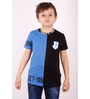 Toontoy Erkek Çocuk Force Baskılı Parçalı Tişört (Saks)