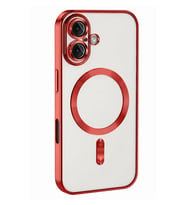 iPhone 16 Kılıf Kross Magneticsafe Kapak - Kırmızı