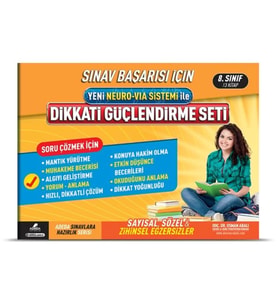 Dikkati Güçlendirme Seti 8. Sınıf – 14 Yaş