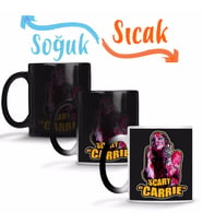 Scary Carrie Sihirli Kupa Bardak Porselen