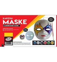 Karton Maske Boyama Sanatı - Kumtoys