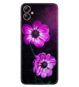 Samsung Galaxy A05 Kılıf Resimli Desenli Silikon Platinium Series Çiçekler 1869