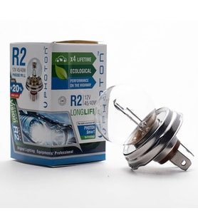 R2 12V Uyumlu 45/40W P45T G40 Ampul (Karışık)