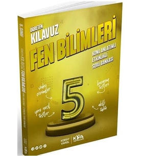 5. Sınıf Fen Bilimleri Öğreten Kılavuz Konu Anlatımlı Etkinlikli Soru Bankası KVA Yayınları