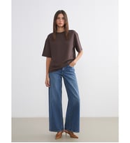 LCW Jeans İndigo Wideleg Kadın Jean Pantolon
