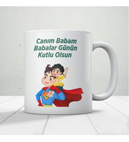 Canım Babam Baskılı Babalar Günü Kupa Bardak Kahve Kupa Bardak-5