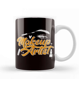 Make Up Artist Cosmetologist Beauty Salon Lipstick Cosmetics Kupa Bardak Porselen