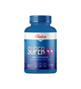 SÜPER-M MULTİVİTAMİN KAPSÜL * 585 mg 60