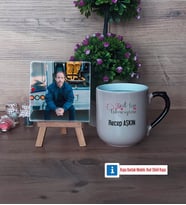 Acil Tıp Teknisyeni ATT Fotoğraflı Dekoratif Taş, Kupa Bardak Beyaz HediyeAcil Tıp Teknisyenleri Günü Hediyesi (Model 10)