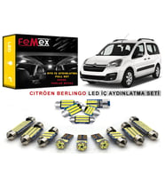 Citröen Berlingo LED İç Aydınlatma Ampul Seti FEMEX Parlak Beyaz