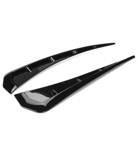 Drs Tuning Universal Honda Tipi Çamurluk Rüzgarlığı Piano Black DAHI40