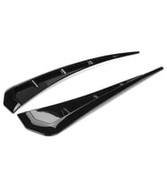 Drs Tuning Universal Honda Tipi Çamurluk Rüzgarlığı Piano Black DAHI40