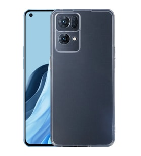 Northcity OPPO Reno 7 Pro Kılıf - Kamera Korumalı Ultra İnce Şeffaf Silikon (5775)