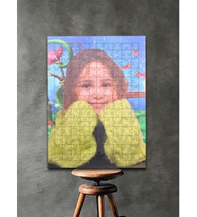 Kişiye Özel Dikdörtgen Ahşap Puzzle
