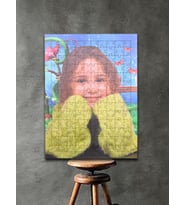 Kişiye Özel Dikdörtgen Ahşap Puzzle