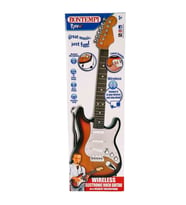 Kafa Mikrofonlu Elektronik Rock Gitar Seti – 67 cm Müzikli ve Sesli Oyuncak Gitar