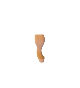 Ahşap Lükens Klasik Ayak 8x8x25cm Komidin Ayağı  Sehpa Ayağı
