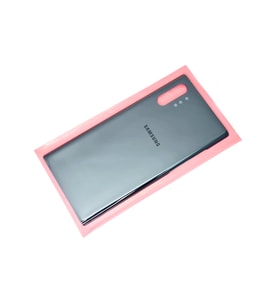 Tkgz Samsung Galaxy NOTE 10 PLUS Arka Pil Batarya Kapağı (CAM) SİYAH